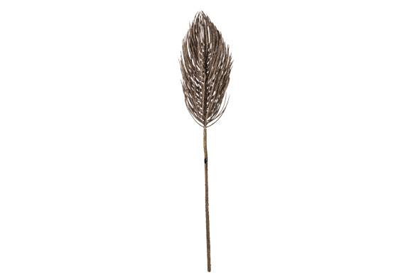 Zweig pine Glitter Kupfer 16 x 16 x 78 cm Kunststoff