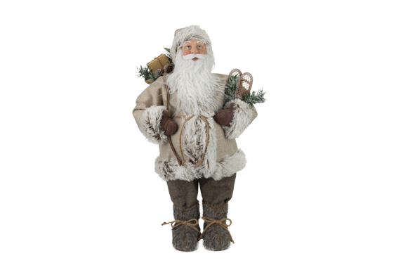 Santa Beige braun Polyester 33 x 18 x 13 cm