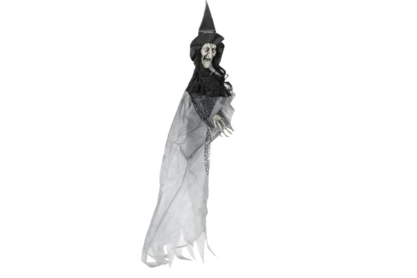 Heks hangend led licht zwart polyester 65 x 8 x 120 cm