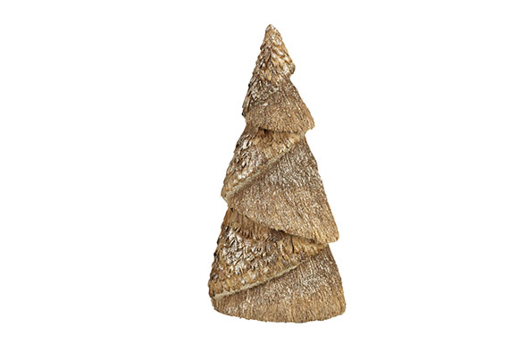 Weihnachtsbaum Snowy bark braun Kunststoff 34 x 20 x 70 cm