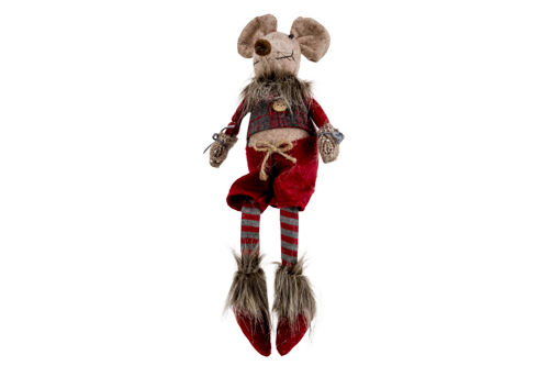 Figuur Mouse Boy Bordeaux 16 x 10 x 45 cm