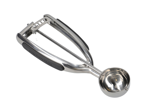 Universal ijslepel zwart 52,9 cm