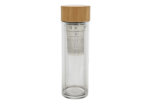 Borosilicate fles met stop glas 0,5 l