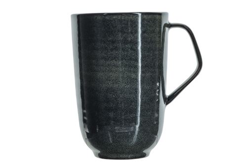 Mendoza Green-Blue beker met oor Ø 8,5 x H 12,5 cm, 43 cl