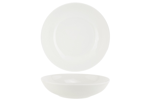 Soepbord Adesso, coupe, Ø 21 cm, porselein, wit