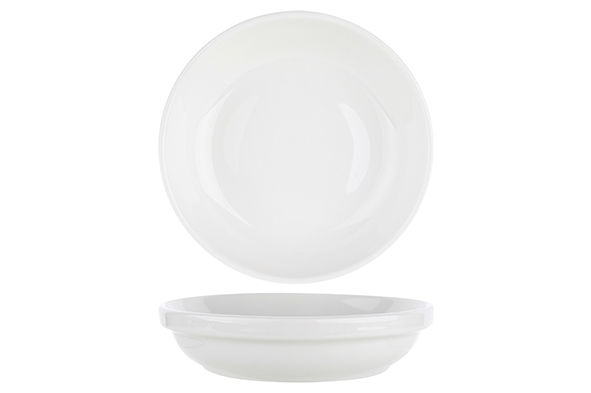 Buffet Cr schaaltje 17 cl D13 x H3 cm set van 10 stapelbaar ivoor