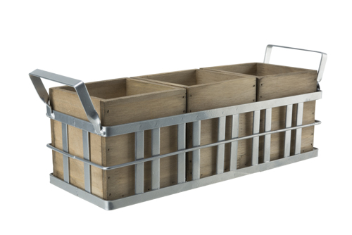 Ferre Besteckhalter 33 x 11,5 x H 14 cm Metall