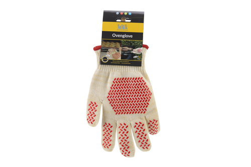 Ovenhandschoen rood silicone match tot 260 gr