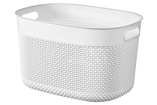 Filo Basket L White 38 x 29 x H22 cm