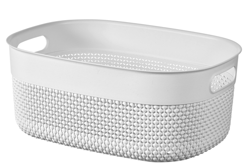 Filo basket M white 38 x 28.5 x 15 cm