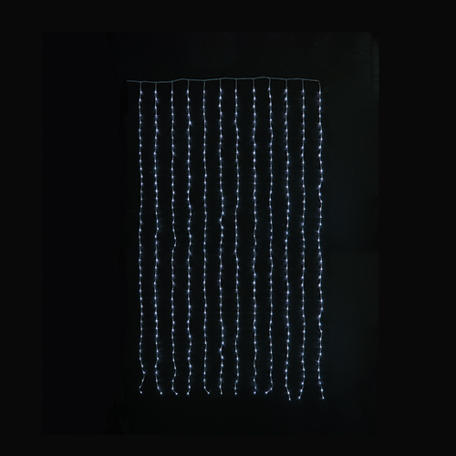 Cascadelight LED-lichtgordijn 1,5 x 1,7 m, 176 LEDs