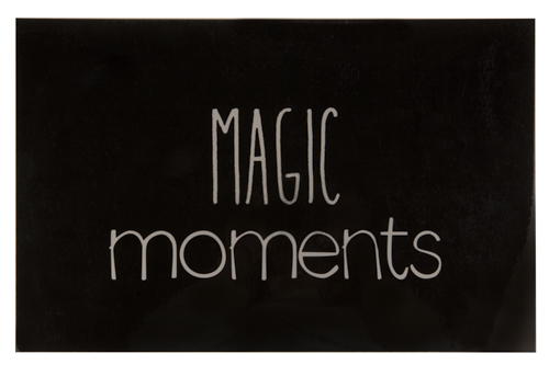 Placemat FP Magic Moments, donkergrijs, lichtgrijs, 44 x 28,7 cm