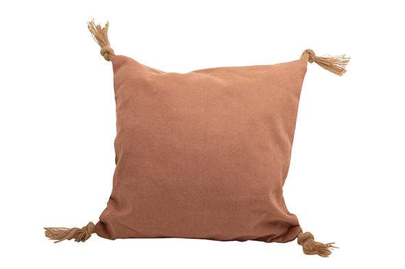 Kissen Twill Rosa 45 x 45 x 10 cm