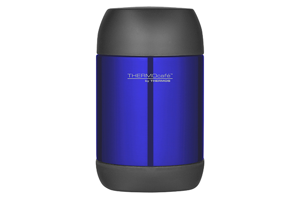 Gs Series voedseldrager roestvrij staal saffierblauw 0,5 l Ø 90 cm