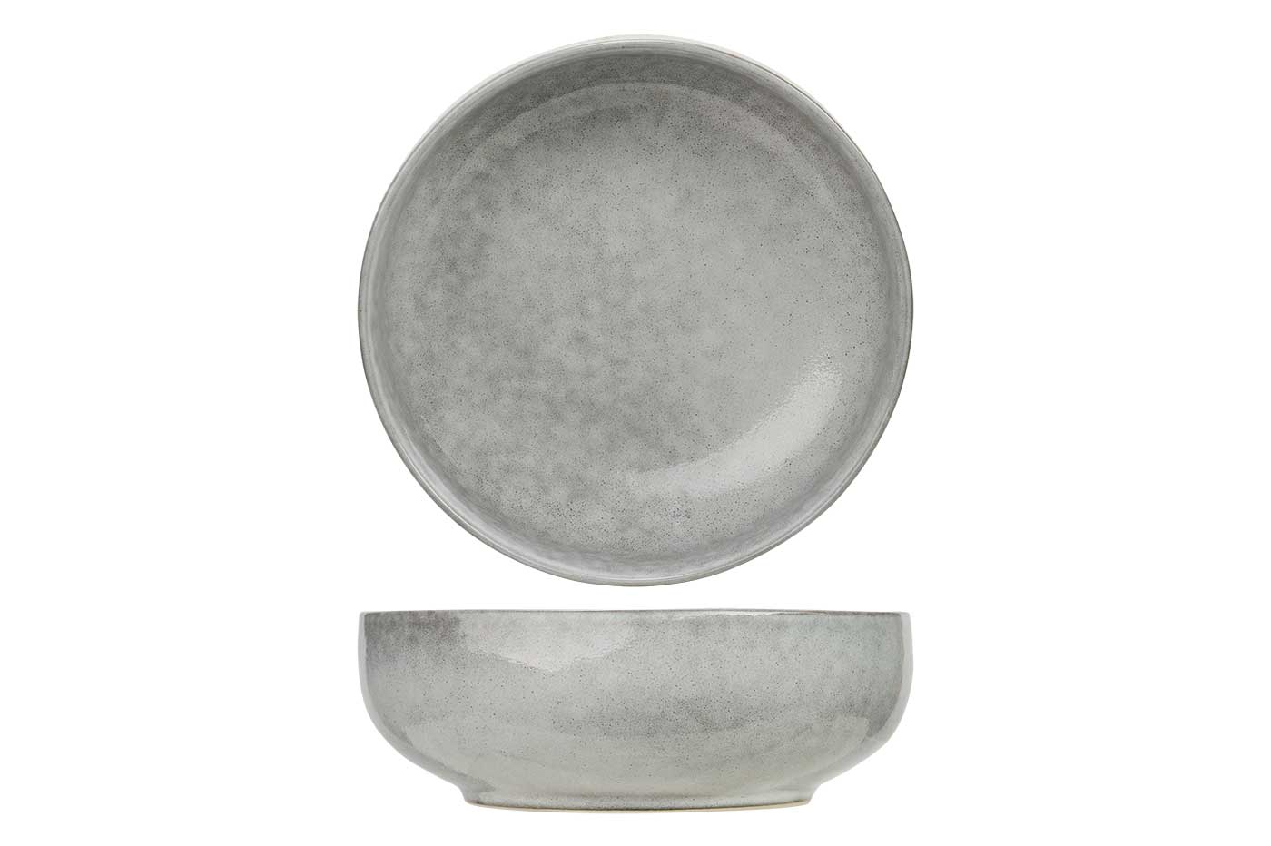 Schaal Chiapas Grey, Ø 16,3 cm, H 5,8 cm