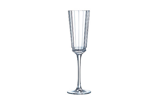 Macassar champagneglas 17 cl set van 6