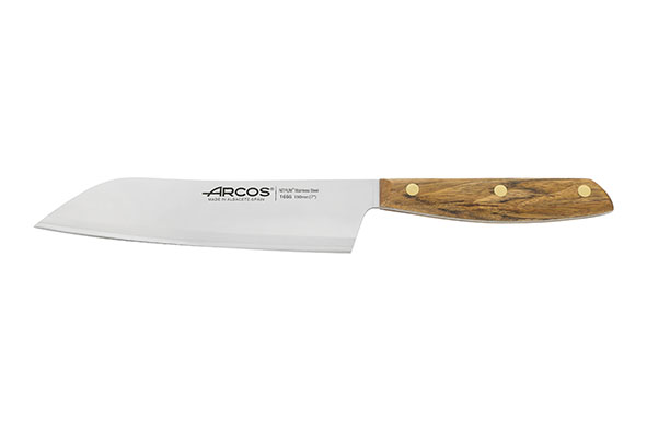Nordika Santokumesser 19 cm braun
