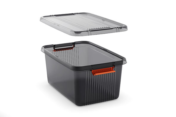 K Latch opbergbox L grijs 43 l 59 x 39 x 28 cm