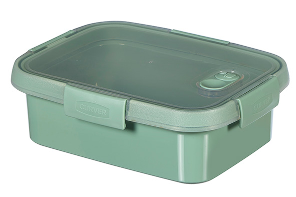 Smart To Go Eco Lunchbox mit Besteck grün 1 l 20,3 x 15,4 x 7 cm