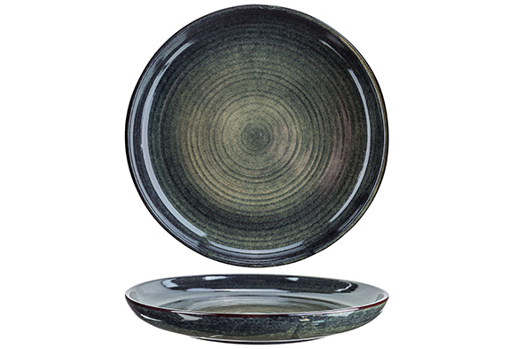 Mendoza Green-Blue plat bord Ø 28 cm