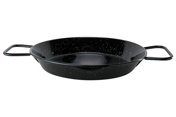 Paellapan D22 33 x 23 x 3,5 cm geëmailleerd staal