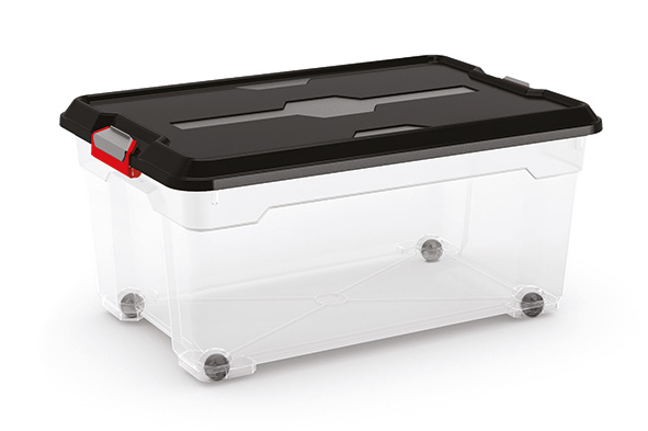 Moover opbergbox L zwart 45 l 58 x 38 x 27 cm