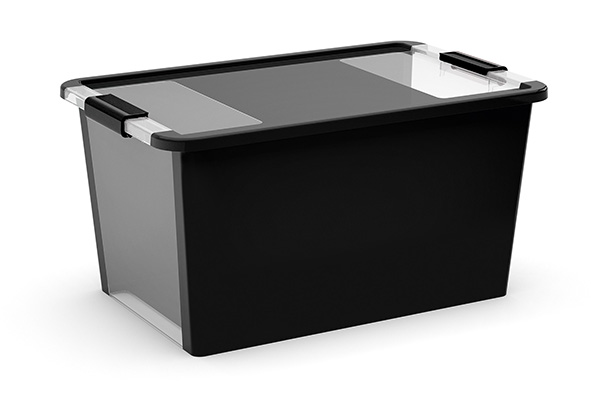 Bi-Box opbergbox L zwart 40 l 55 x 35 x 28 cm