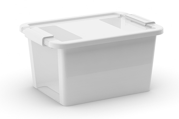 Bi-Box storage box S white 11 l 36.5 x 26 x 44 cm