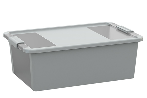 Bi-Box boîte de rangement M gris 26 l 55 x 35 x 19 cm