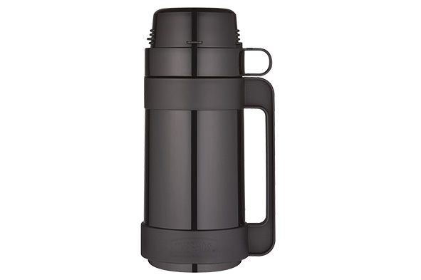 Mondial Isolierflasche Schwarz 0,5 l Ø 10 cm, 11,1 x 10 x 23,4 cm