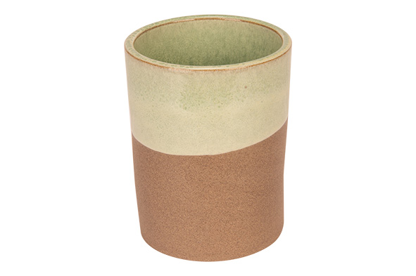Basalt Fresh Mint beker steengoed mint Ø 6,5 x 8,6 cm, 170 ml