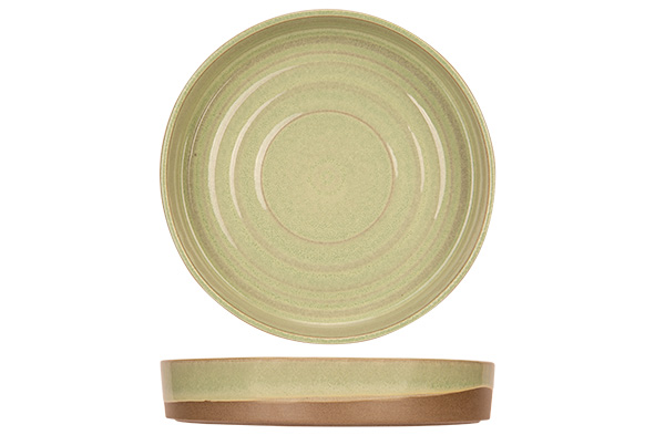 Basalt Fresh Mint diep bord D24cm
