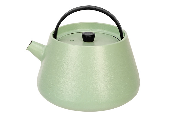 Billy theepot mintgroen 38 cl gietijzer