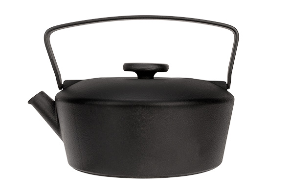 Charlie teapot black cast iron 0.71 l 13 x 13 x 9 cm