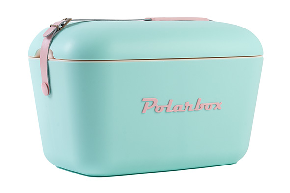 Polarbox koelbox pastelgroen 12 l