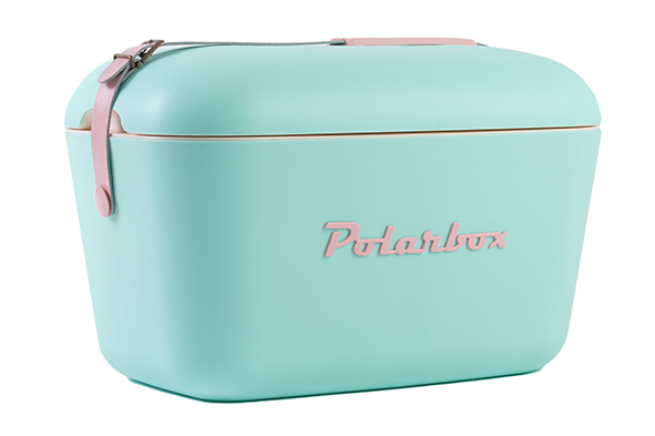 Polarbox koelbox pastelgroen, 20 l