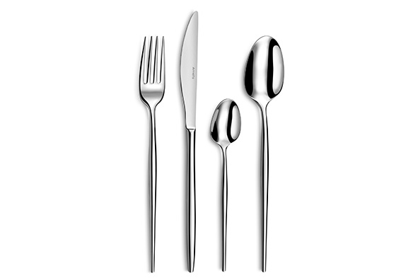 Bestekset Soprano, roestvrij staal, zilver, set van 24