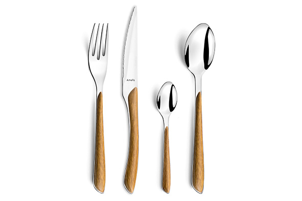 Eclat Nature Besteckset 16er-Set braun