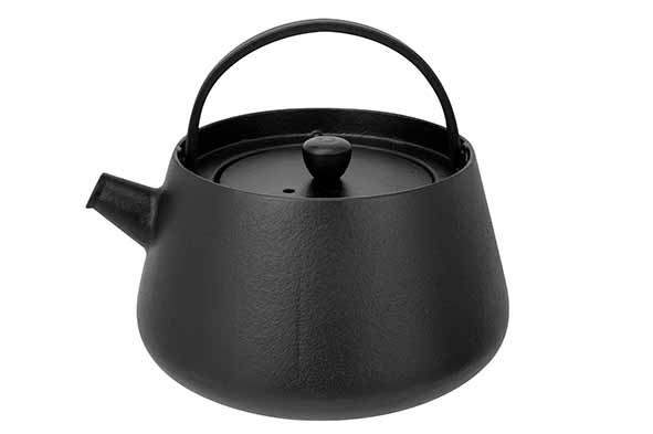 Bill theepot zwart gietijzer 0,83 l