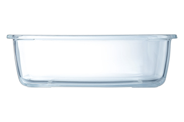 Arcoroc Food Box voorraaddoos, 1,22 l, transparant, set van 12