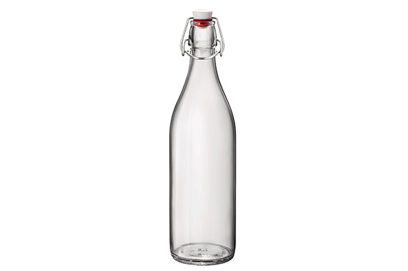 Giara Flasche 1 l mit Kapsel Glas