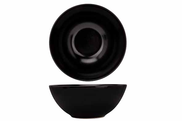 Kom Venus Black Ø 16 cm, 16 x 16 x 6,8 cm