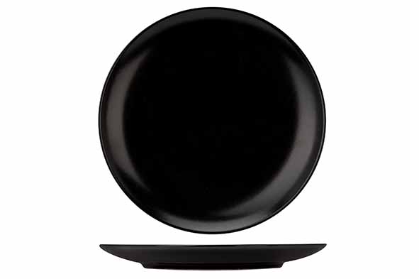 Venus Black plat bord D26cm