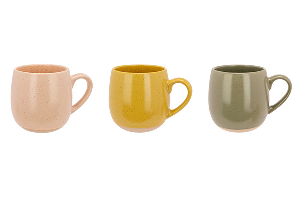 Naxos beker Ø 8,3 x 9,5 cm 42 cl 3 assorti