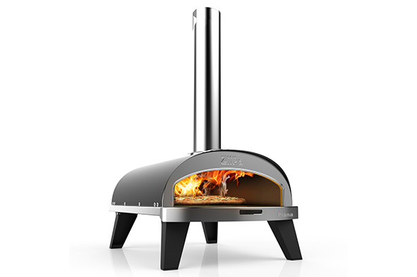 Piana pizza-oven antraciet 40 x 73 x 72,5 cm pellets