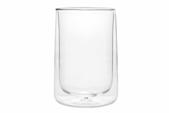 Omagio theeglas 300 ml, set van 2, Ø 8 x H 12 cm, dubbelwandig borosilicaatglas