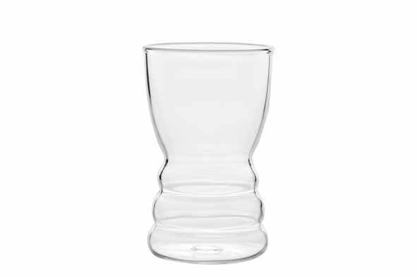 Omagio cafe barista 100 ml set van 2 Ø 5,7 x H 8,85 cm enkelwandig - borosilicaat