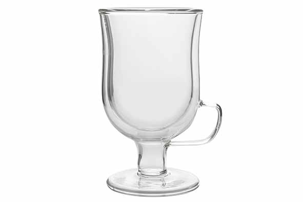 Omagio Irish Coffee glas 240 ml dubbelwandig borosilicaat