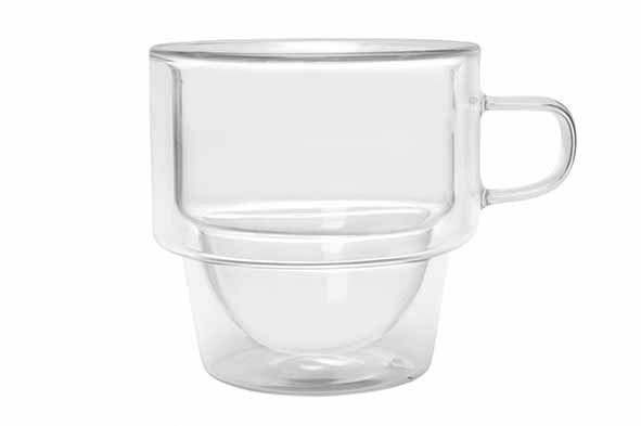Omagio theeglas 0,18 l dubbelwandig
