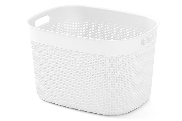 Filo basket XL white 44 x 33 x 27 cm